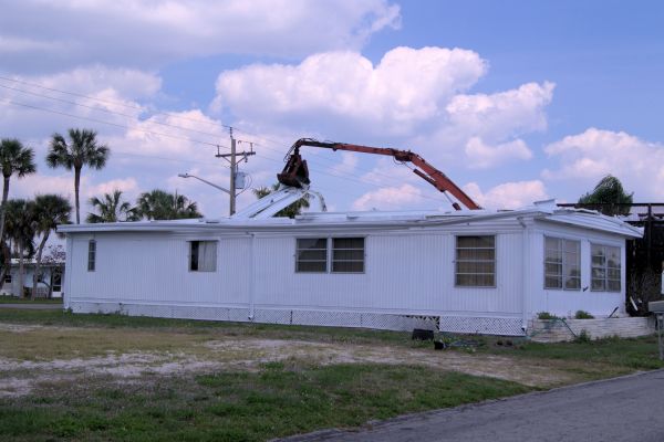 Mobile Home Demolition in Little River