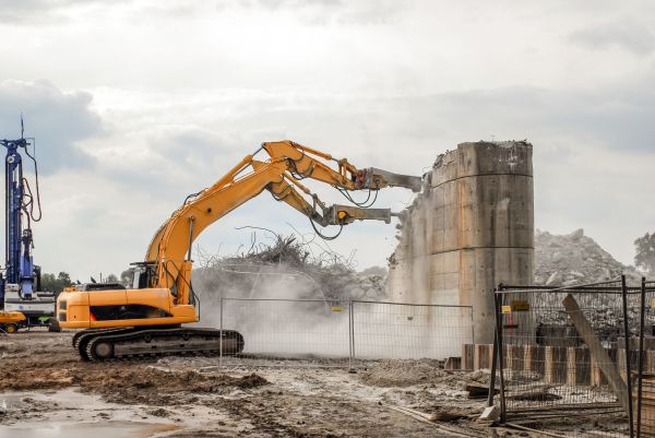 Silo Demolition in Little River