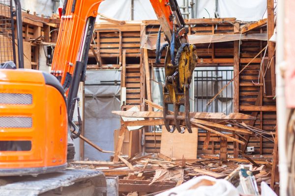 Cabin Demolition in Little River