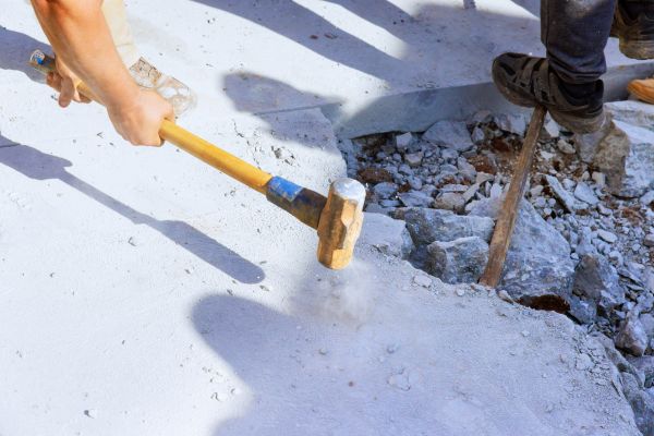 Concrete Pavement Demolition in Little River