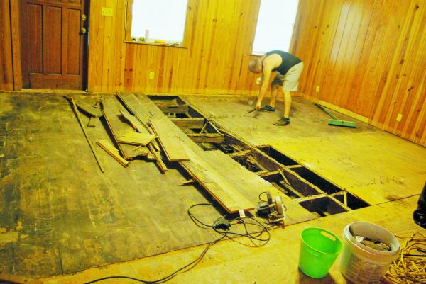 Subfloor Demolition in Little River