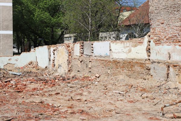 Brick Wall Demolition in Little River