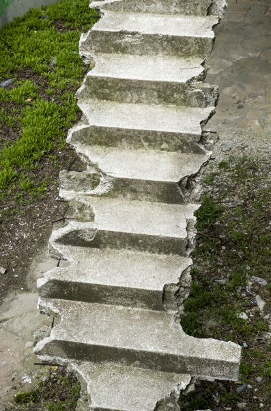 Concrete Steps Demolition in Little River