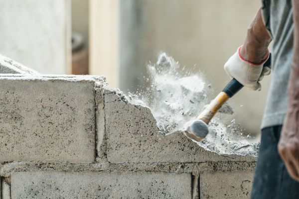 Block Wall Demolition in Little River