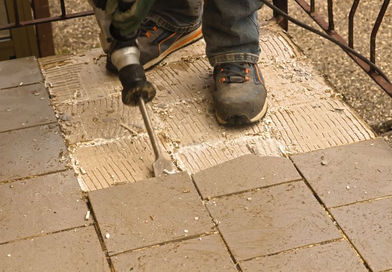 Basement Floor Demolition